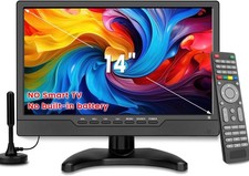 14 Inch LED HD TV,Portable Small Television with HDMI Input,Built-in Digital....