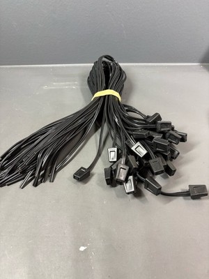 40x 2-Pin Female DC Power Connector Cable 18AWG SPT-1 300V