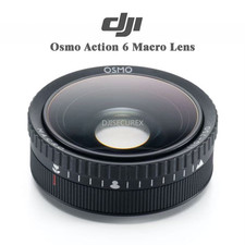 DJI Osmo Action 6 Macro Lens w/ Case   11-75cm Focus