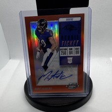 Panini Contenders Optic 2018 Mark Andrews Rookie Ticket 08/49 Auto #183 Ravens