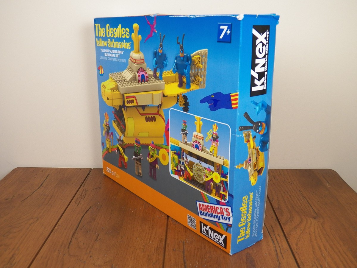 Beatles K'nex Yellow Submarine Lennon McCartney Knex Building Set