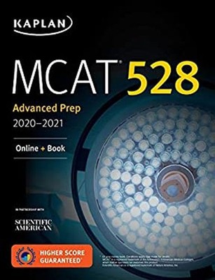 MCAT 528 Advanced Prep 2021-2022 : Online + Book Paperback Kaplan