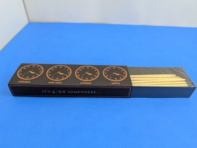 Matchdaddy Black Extra Long Matches 8'' Its 4:20 Somewhere