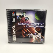 Colony Wars - Sony PlayStation (PS1) 2-Disc w/ Manual *pre-owned
