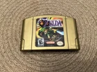 Nintendo The Legend of Zelda: Majora's Mask N64 Collector's Edition Gold Cart