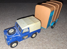 Britains Stables Farm Land Rover Series 3 & Horse  Trailer  old