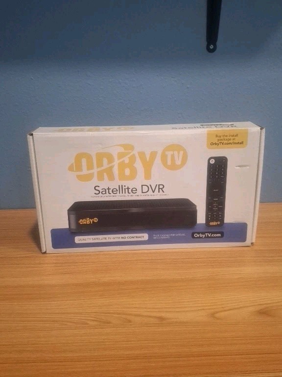 Orby TV Satellite DVR Receiver - KSTB2047   G89J NEW In Opened Box