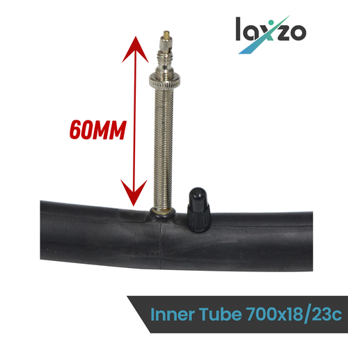 700 x 18-23c Cycle Tyre Inner Tube MTB Bike Bicycle Presta Valve 60mm 10PCS - Picture 2 of 12
