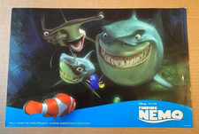 FINDING NEMO (2003) Original LOBBY CARD Pixar Albert Brooks Ellen DeGeneres