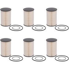 6X PF7779 Fuel Water Separator Filter for Kenworth Cummins ISX15 Detroit Diesel