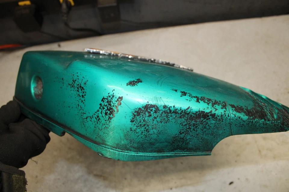 Suzuki GT380 1972 Sebring cubierta lateral derecha panel cubierta carenado 4117.by Foto 4 de 4