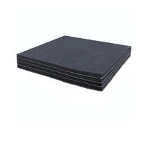 Rubber Adhesive Pads, 4 Pcs Closed Cell Foam Sheet Neoprene High Density Foam an