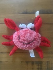 DolliBu Red Crab Stuffed Animal Plush Put In Bay