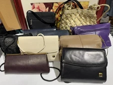 Lot of 10 Purses- Different Brands- Different Color