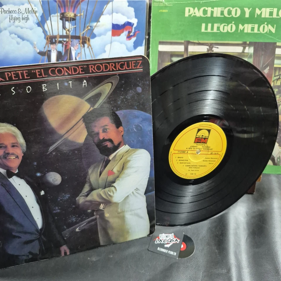 Johnny Pacheco & Pete "Conde" Rodriguez – Salsobita Salsa, Colombia, 1988 🔥🔥🔥 - Image 3 of 4