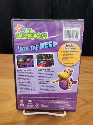 The Backyardigans Into The Deep (DVD, 2007) Brand New Super Rare