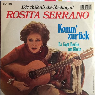 7'' Rosita Serrano - Komm' Zurück