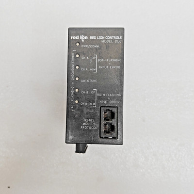 RED LION CONTROLS DLC00001 DUAL LOOP CONTROLLER WITH DUAL ISOLATION PRESSURE