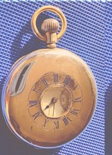 1916 Silver Waltham Half Hunter 17j WW1 14s Dennison Pocket Watch Spare Repairs