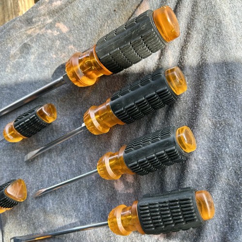 Unbranded Screwdriver Set 11 Pc, Philips & Flat, Cushion Grip, FREE SHIPPING - Bild 3 von 6