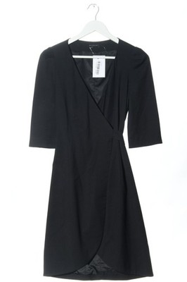 SISLEY Wickelkleid Damen Kleid Gr. DE 34 schwarz Casual-Look