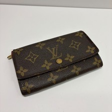 Louis Vuitton Monogram Porte Monnaie Zip Wallet M61735 CA0010 Auth