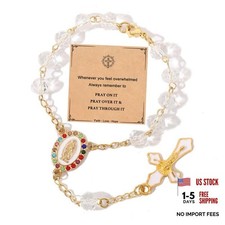 Car Mirror Hanging Accessoriescross Rosary For Car Mirror Hangingcatholic