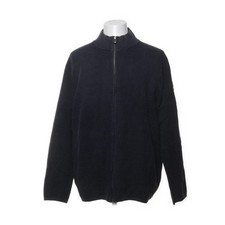 Engbers, Strickjacke, Herren, Größe: XXL, Grau, Baumwolle/Leder #G2R