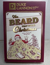 NEW Duke Cannon Supply The Beard That Stole Christmas Gift Set Beard Wash Oil
