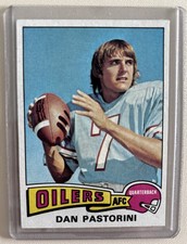 Dan Pastorini 1975 Topps #50 Houston Oilers / Santa Clara