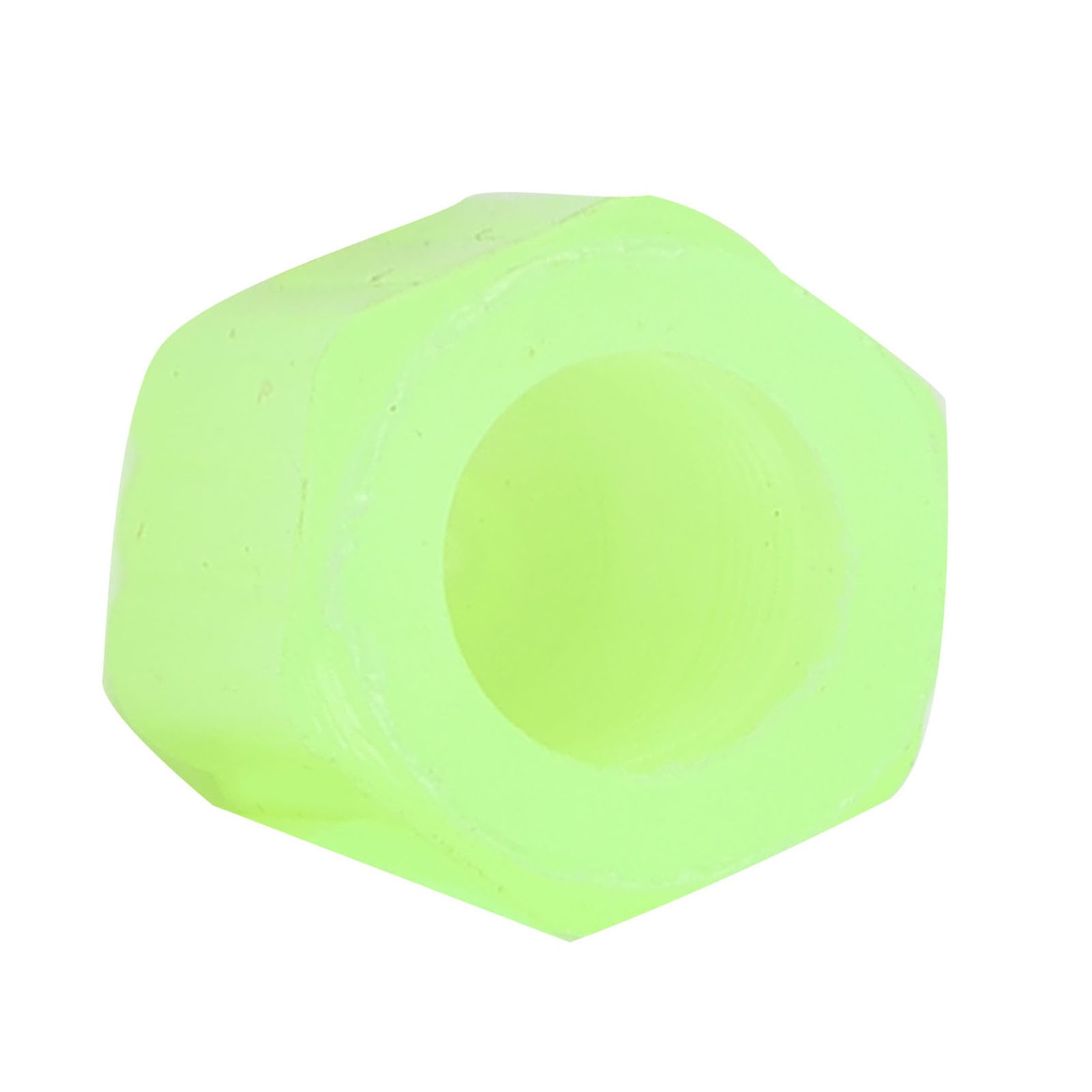 20PCS Glowing Tire Valve Caps Green Plastic Fluorescent Car Tire Valve Stem Caps