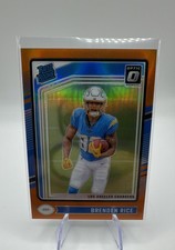 2024 Panini Donruss Optic - Rated Rookie Brenden Rice #213 Orange Prizm /249