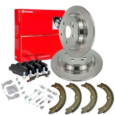 BREMBO Bremsscheiben 296mm Beläge Bremsbacken Satz Hinten für MERCEDES VITO W639 BREMBO Bremsscheiben 296mm Beläge Bremsbacken Satz Hinten für MERCEDES VITO W639