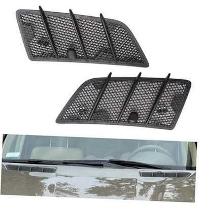 1648804305 Pair Hood Air Vents Grille Cover Fit for 2008-2011 Mercedes-Benz 