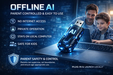 Offline AI Assistant – Local AI Chat Tool for Minors | No Internet Required