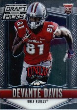 2015 Panini Prizm Draft Picks #176 Devante Davis RC - FB