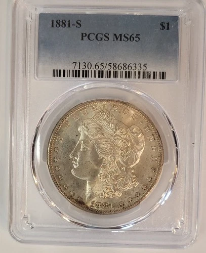 1881-S PCGS MS-65 Morgan Dollar #154