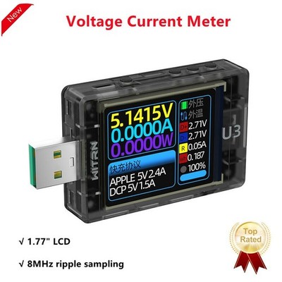 WITRN U3   Version Voltage   Meter USB Tester Protocol Detection *cc