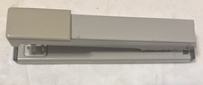 Vintage SWINGLINE Stapler #405 Tan & Brown Metal Retro Design Made In USA