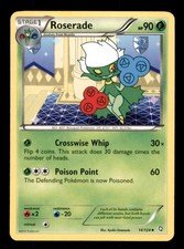 Roserade 14/124 Uncommon Dragons Exalted Pokemon Moderately Played