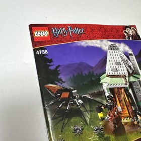LEGO 4738 Harry Potter Hagrid's Hut Instruction Manual ONLY