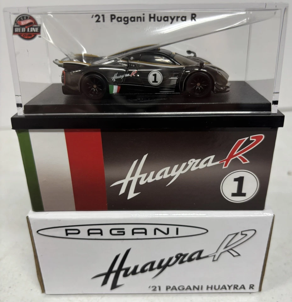 2024 风火轮 RLC 独家 '21 Pagani Huayra R,批量 2 件银色和蓝色,请阅读 — 第 4/4 张图片