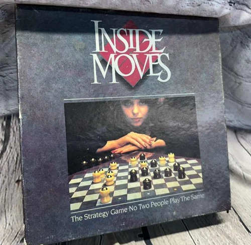 VINTAGE Inside Moves Board Game Parker Brothers 1985 Strategy