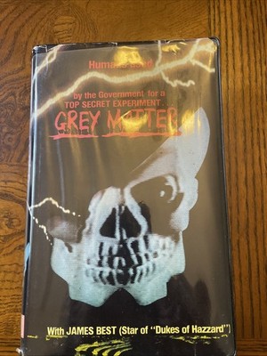 Grey Matter (1986)   Rare Vintage Sci-Fi Horror VHS (Clamshell Edition)