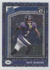 2024 Panini Donruss Optic Rated Rookie Stars Prizm Nate Wiggins #281 15ty