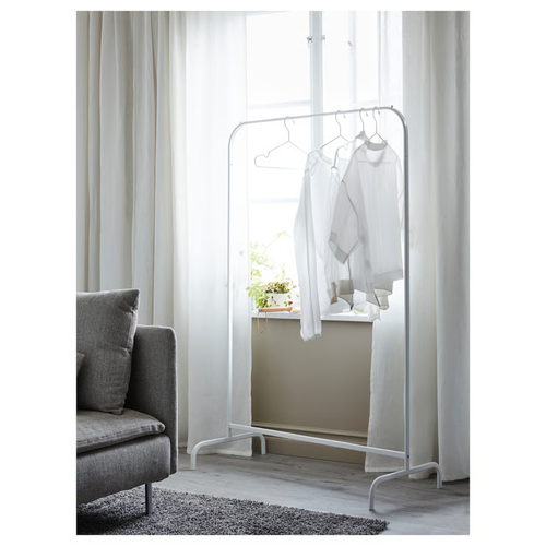 IKEA MULIG 99x152cm Clothes Rack Garment Rail Wardrobe Hanging Stand - Picture 3 of 6