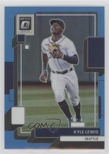 2022 Panini Donruss Optic Carolina Blue Prizm 10/50 Kyle Lewis #112 0m0g