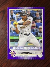 2022 Topps Series 1 Ke’Bryan Hayes Meijer Purple Parallel SP Pirates 56
