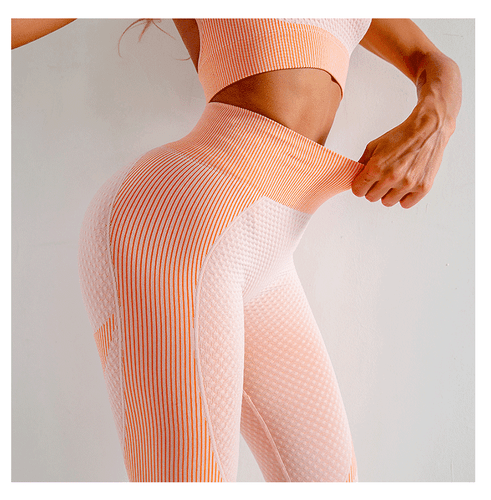 Women's 2 Piece Tracksuit Workout Set High Waist Leggings ZIP Crop Top Gym Cloth - Picture 53 of 88