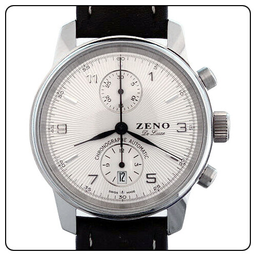 Mens Watch-ZENO-WATCH-BASEL Pilot Classic Chronograph Bi Mens Watch-ZENO-WATCH-BASEL Pilot Classic Chronograph Bi